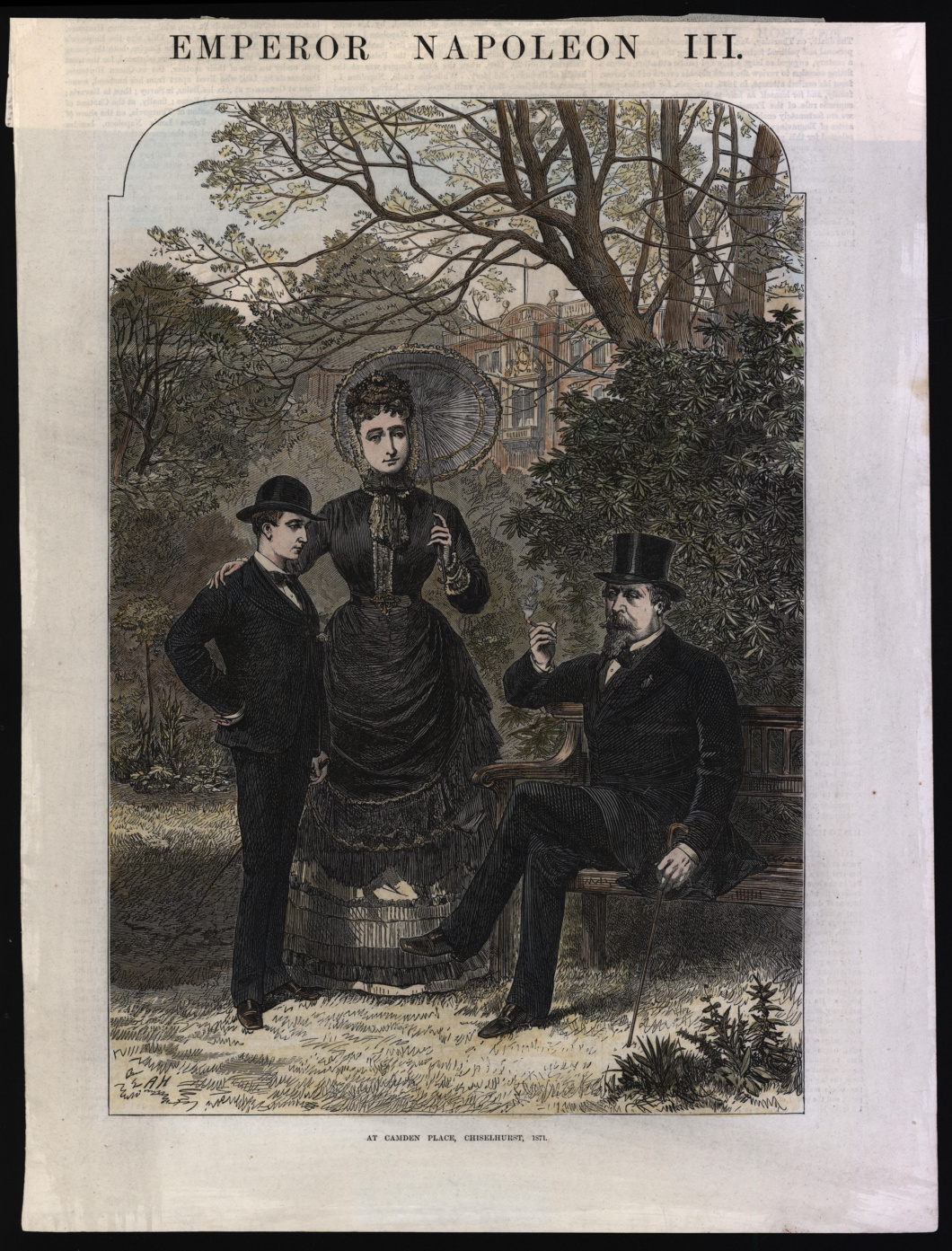 The Imperial family at Camden Place